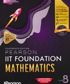 PEARSON IIT FOUNDATION MATHEMATICS 2026 CLASS-8 |  PEARSON