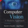 COMPUTER VISION A MODERN APPROACH | DAVID A. FORSYTH, JEAN PONCE | PEARSON