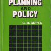 CORPORATE PLANNING AND POLICY | C. B. GUPTA | SULTAN CHAND AND SONS