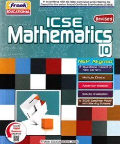 ICSE MATHEMATICS CLASS 10th | B. NIRMALA SHASTRY | FRANK EDUCATIONAL AIDS