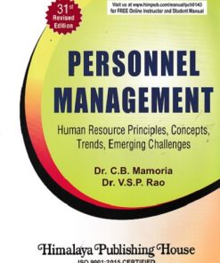 PERSONNEL MANAGEMENT | C.B. MAMORIA, V.S.P. RAO | Himalaya Publishing House