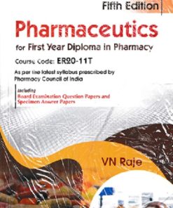 PHARMACEUTICS FOR FY DIPLOMA IN PHARMACY | V.N. RAJE | CBS
