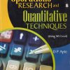 SECOND HAND BOOK | OPERATIONS RESEARCH AND QUANTITATIVE TECHNIQUES | EB