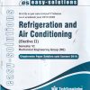 EASY SOLUTIONS REFRIGERATION AND AIR CONDITIONING (MSBTE) | TechKnowledge Publications