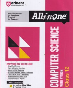 ALL IN ONE COMPUTER SCIENCE WITH PYTHON CBSE Class 12th | Arihant Publications