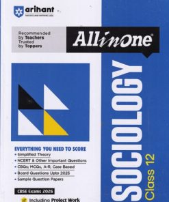 ALL IN ONE SOCIOLOGY CBSE Class 12th | Arihant Publications