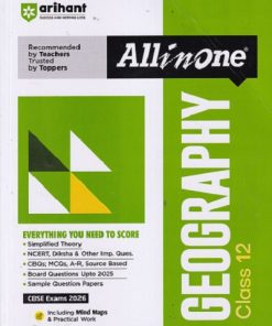 ALL IN ONE GEOGRAPHY CBSE Class 12th | Arihant Publications