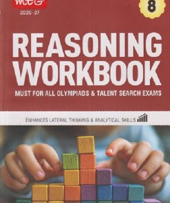 REASONING WORKBOOK Class 8 2026-27 | MTG
