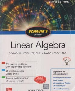 LINEAR ALGEBRA | MC GRAW HILL