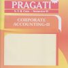 PRAGATI CORPORATE ACCOUNTING-2 (Second Year SY BCom Semester 4)