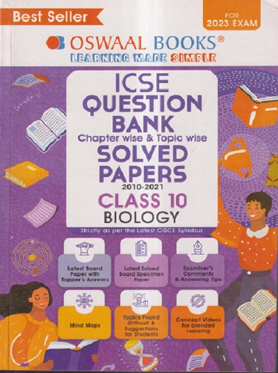 ICSE QUESTION BANK CHAPTER WISE & TOPIC WISE SOLVED PAPERS BIOLOGY ...