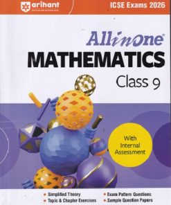 ALL IN ONE MATHEMATICS ICSE CLASS 9th | Arihant Publications