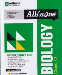 ALL IN ONE BIOLOGY CBSE CLASS 12th | Arihant Publications