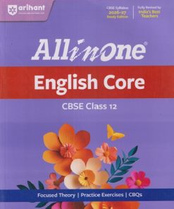 ALL IN ONE ENGLISH CORE CBSE CLASS 12th (2026-27) | KAJAAL KHANNA, NIDHI SANGHAI |  Arihant Publications