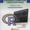 STATISTICAL COMPUTING USING R SOFTWARE - Book Useful for BSc / MSc Statistics Courses