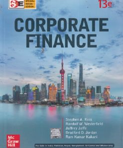 CORPORATE FINANCE | ROSS, WESTERFIELD, JAFFE, JORDEN, KAKANI | McGraw Hill