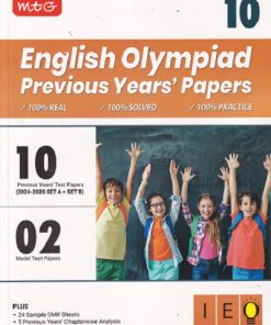 ENGLISH OLYMPIAD PREVIOUS YEARs PAPERS Class 10 | MTG