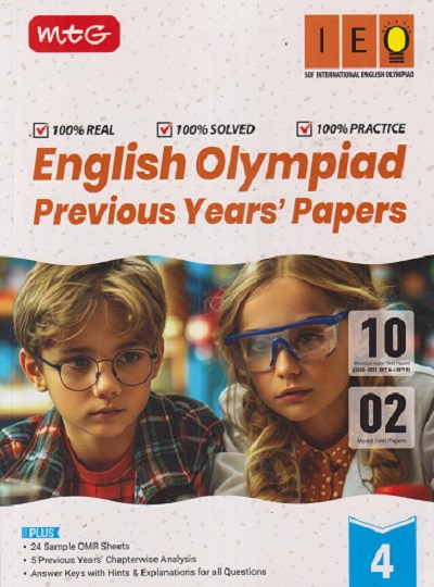 ENGLISH OLYMPIAD PREVIOUS YEARs PAPERS Class 4 | MTG