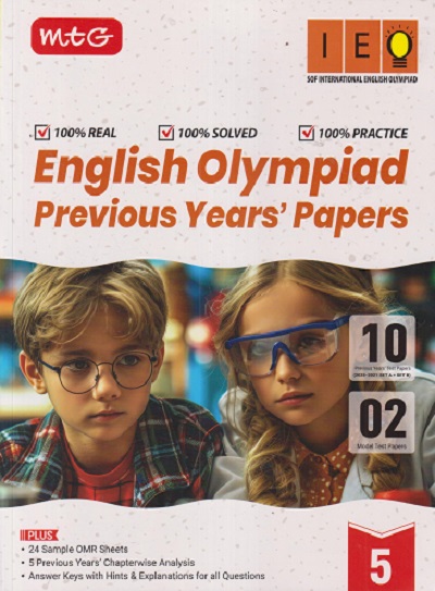 ENGLISH OLYMPIAD PREVIOUS YEARs PAPERS Class 5 | MTG
