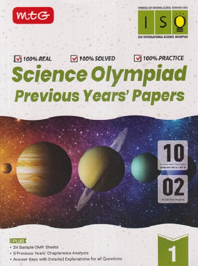 SCIENCE OLYMPIAD PREVIOUS YEARs PAPERS Class 1 | MTG