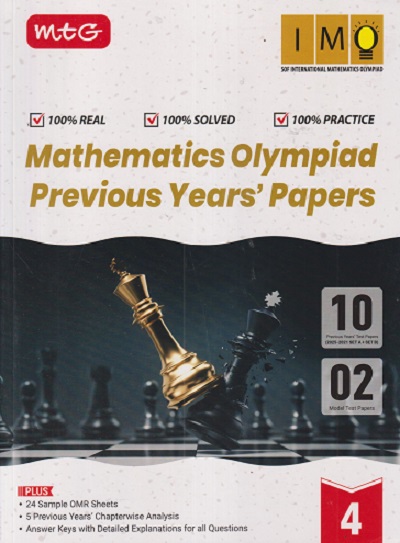 MATHEMATICS OLYMPIAD PREVIOUS YEARs PAPERS Class 4 | MTG