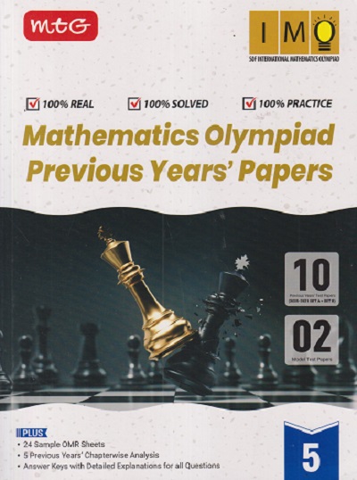 MATHEMATICS OLYMPIAD PREVIOUS YEARs PAPERS Class 5 | MTG