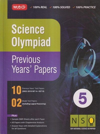 SCIENCE OLYMPIAD PREVIOUS YEARS’ PAPERS CLASS-5 | MTG | Pragationline.com