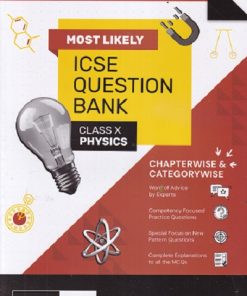 MOST LIKELY ICSE QUESTION BANK (Chapterwise & Categorywise) 2026 Class X/Class 10th PHYSICS | Oswal Gurukul