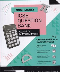 MOST LIKELY ICSE QUESTION BANK (Chapterwise & Categorywise) 2026 Class IX/Class 9th MATHEMATICS | Oswal Gurukul
