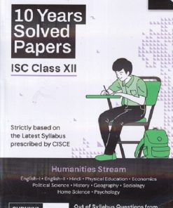 OSWAL-GURUKUL 10 YEARS SOLVED PAPERS ISC CLASS- 12th / XII (HUMANITIES STREAM) 2026 EXAMINATION | Oswal