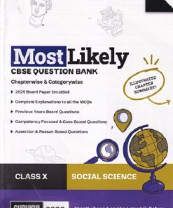 MOST LIKELY CBSE QUESTION BANK (Chapterwise & Categorywise) 2026 Class X/Class 10th SOCIAL SCIENCE | Oswal Gurukul
