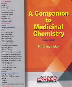 A COMPANION TO MEDICINAL CHEMISTRY | N.N. INAMDAR | CAREER