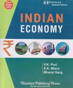 INDIAN ECONOMY | V.K. PURI, S.K. MISRA, BHARAT GARG | Himalaya Publishing House