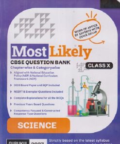 MOST LIKELY CBSE QUESTION BANK (Chapterwise & Categorywise Class X/Class 10th SCIENCE ) 2027 EXAMINATION  | Oswal Gurukul