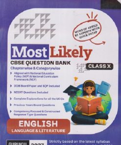 MOST LIKELY CBSE QUESTION BANK (Chapterwise & Categorywise) Class X/Class 10th ENGLISH (LANGUAGE & LITERATURE) 2027 EXAMINATION  | Oswal Gurukul