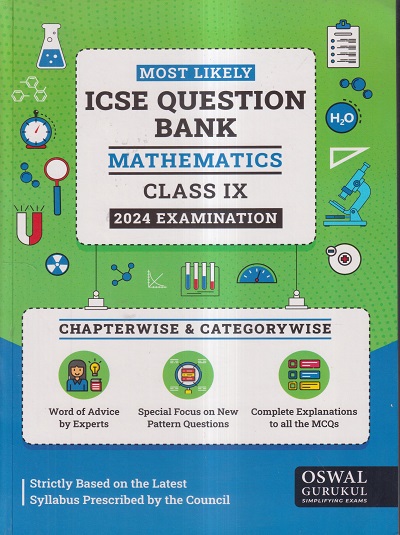 MOST LIKELY ICSE QUESTION BANK (Chapterwise & Categorywise) 2024 Class ...