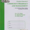 PRACTICAL MANUAL OF COMMUNITY PHARMACY AND MANAGEMENT (Second Year D. Pharm PCI ER 2020)