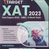 TARGET XAT 2023 PAST PAPERS 2022-2005 + 5 MOCK TESTS (CURRENT AFFAIRS QUESTION BANK) | DISHA
