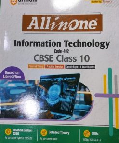 ALL IN ONE INFORMATION TECHNOLOGY CBSE CLASS 10th Code 402 | Arihant Publications