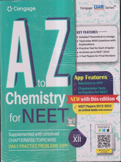 A TO Z CHEMISTRY FOR NEET CLASS XII 12TH SUPPLEMENTED WITH UNSOLVED a-to-z-chemistry-for-neet-class-xii-12th-supplemented-with-unsolved