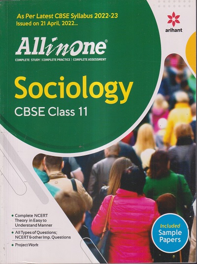 ALL IN ONE SOCIOLOGY CBSE Class 11th | Arihant Publications ...