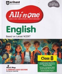 ALL IN ONE (NCERT Based) ENGLISH CBSE Class 8th | Arihant Publications