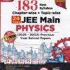 183 JEE MAIN PHYSICS Chapterwise + Topicwise Previous Year Solved Papers (Online & Offline) | Disha Publication