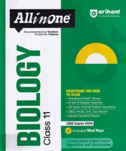 ALL IN ONE BIOLOGY CBSE Class 11th | Arihant Publications