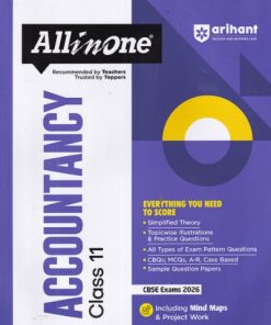 ALL IN ONE ACCOUNTANCY CBSE Class 11th | Arihant Publications