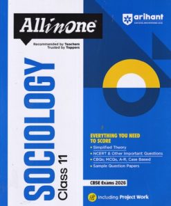 ALL IN ONE SOCIOLOGY CBSE Class 11th | Arihant Publications