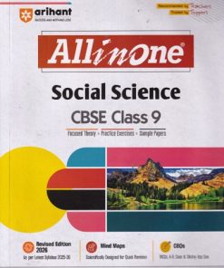 ALL IN ONE SOCIAL SCIENCE CBSE CLASS 9th | Arihant Publications