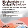 BIOCHEMISTRY AND CLINICAL PATHOLOGY (DIPLOMA IN PHARMACY 2ND YEAR) | V.N. RAJE | CBS