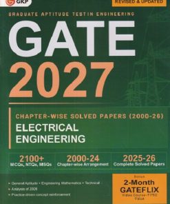GATE 2027 CHAPTERWISE SOLVED PAPERS (2000-26) ELECTRICAL ENGINEERING (GRADUATE APTITUDE TEST IN ENGINEERING) | GKP