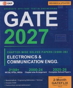 GATE 2027 CHAPTERWISE SOLVED PAPERS (2000-26) ELECTRONICS & COMMUNICATION ENGG. (GRADUATE APTITUDE TEST IN ENGINEERING | GKP